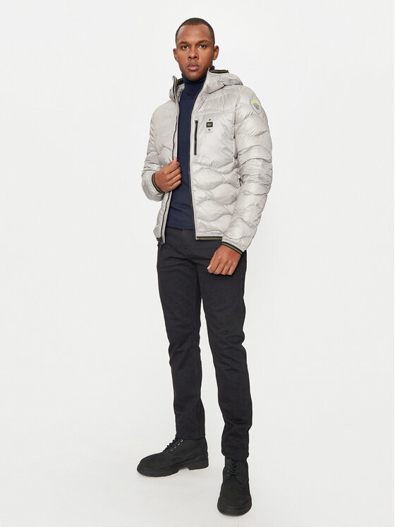 Blauer Blauer Giubbotto piumino 24WBLUC03030 Grigio Regular Fit