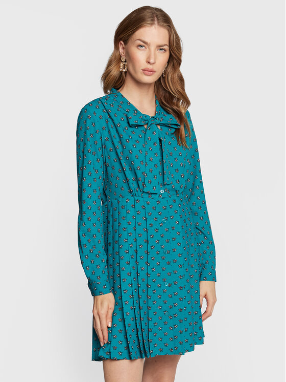 MAX&Co. Košeľové šaty Liana 72240122 Zelená Regular Fit