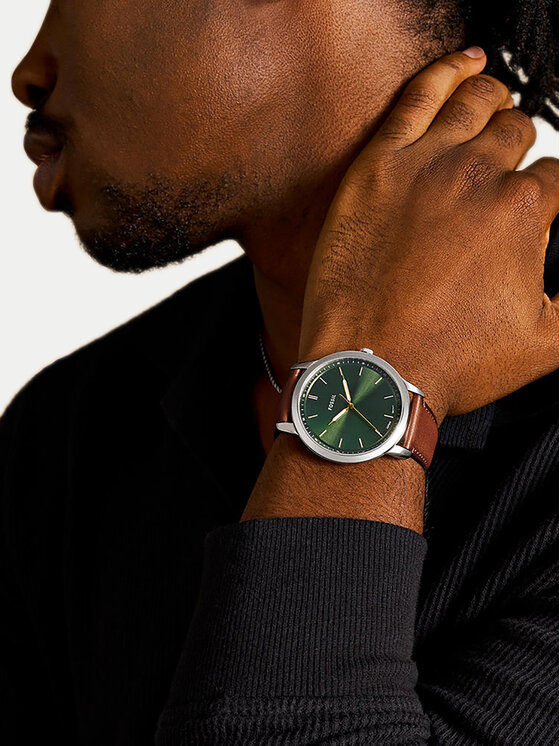 Fossil Orologio Minimalist FS6094 Marrone Modivo