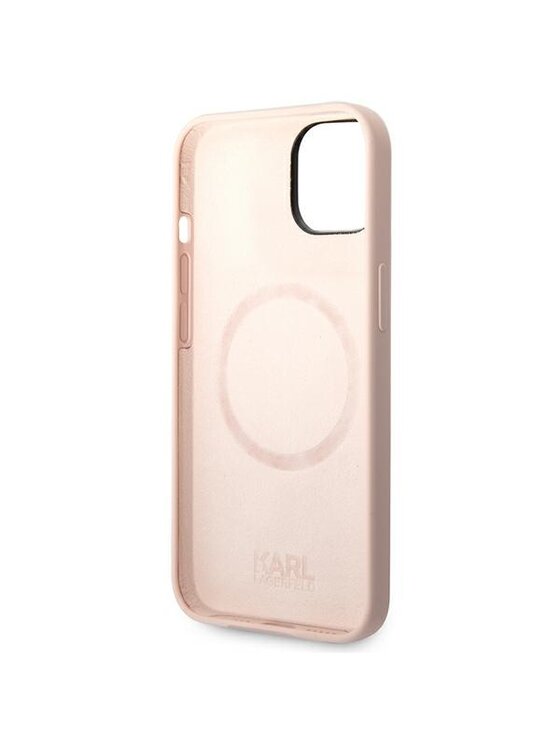 KARL LAGERFELD KARL LAGERFELD Etui na telefon Choupette Silicone MagSafe Różowy