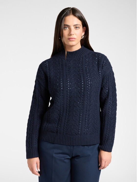 Elena Mirò Elena Mirò Sweter M082Z000847N034 Niebieski Regular Fit