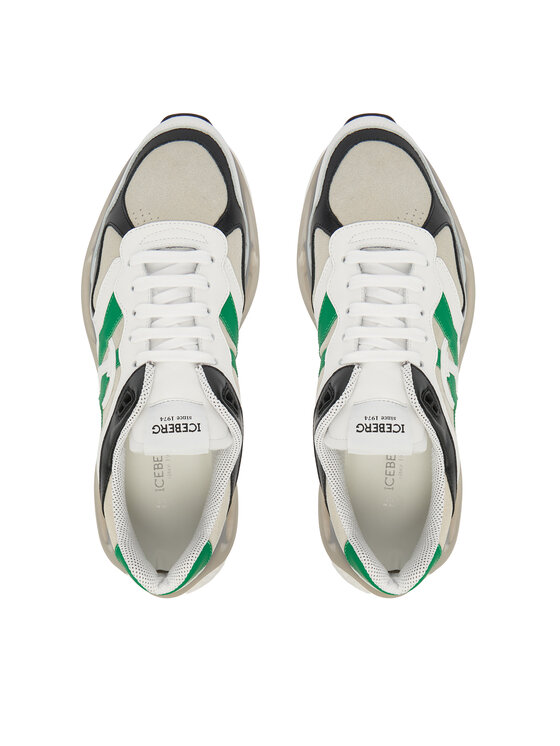 Iceberg Iceberg Sneakersy IU180803 Zelená