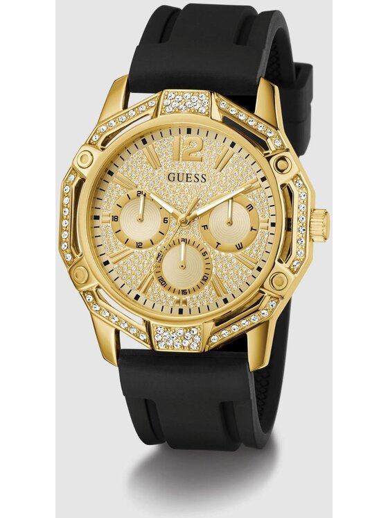 Guess Guess Hodinky GW0954G2 Čierna