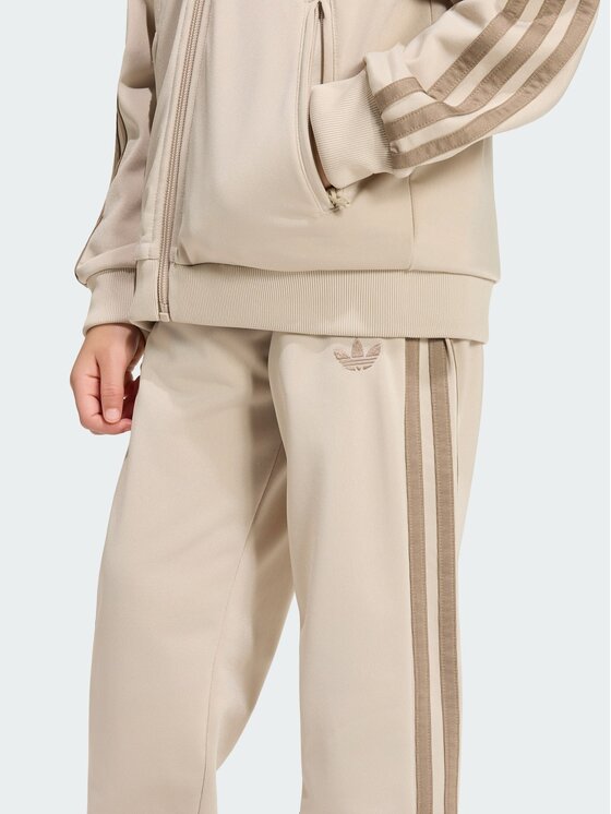 adidas adidas Анцуг Firebird Tracksuit HZ6592 Бежов Regular Fit