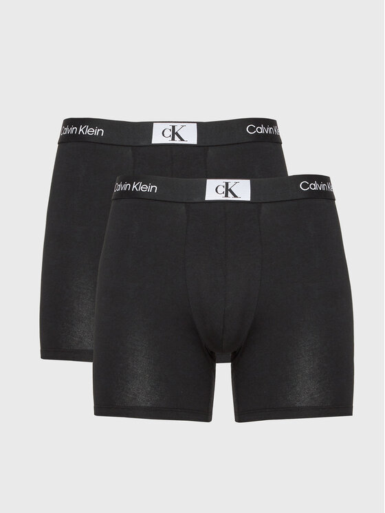 Calvin Klein Underwear Комплект 3 чифта боксерки 000NB3529A Черен