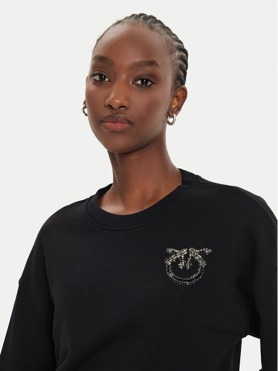 PINKO Pinko Mikina Ceresole Maglia 102827 A24F Černá Regular Fit