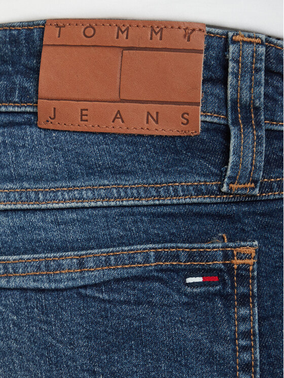 Tommy Jeans Tommy Jeans Дънкови шорти Ronnie DM0DM22980 Тъмносин Slim Fit