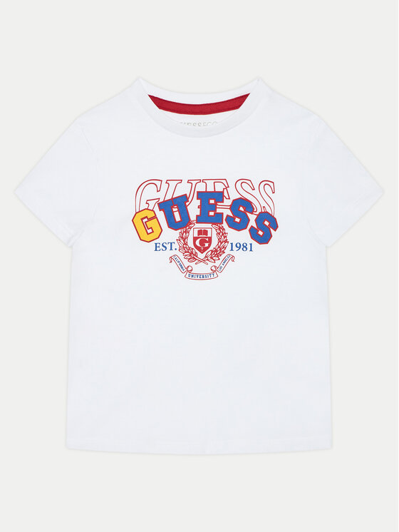 T-Shirt Guess, Velikost:6Y, Barva: Bílá, N5RI00 K8HM4