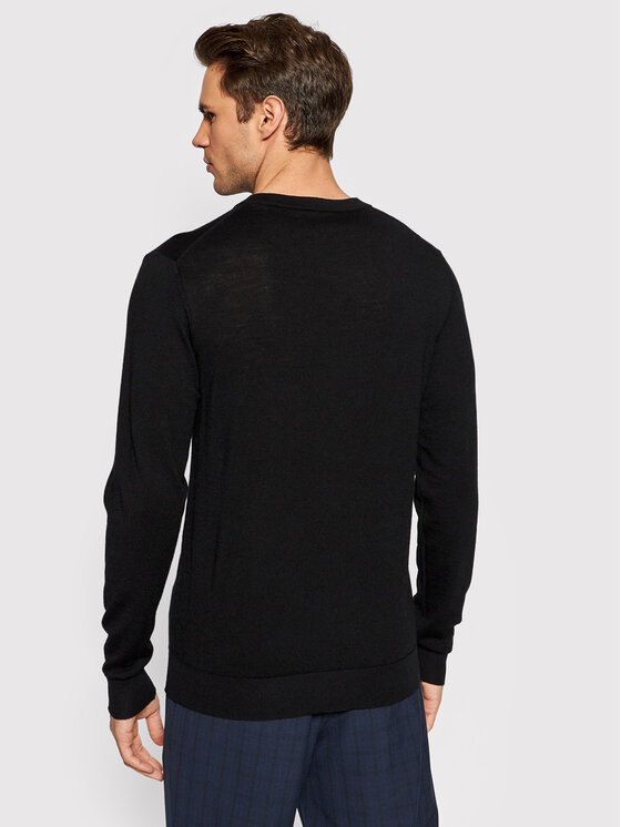 Maglione Mark 12175288 Nero Regular Fit