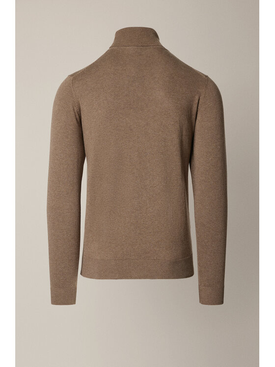 Lancerto Lancerto Sweter Sindre SW073225000132 Beżowy Regular Fit