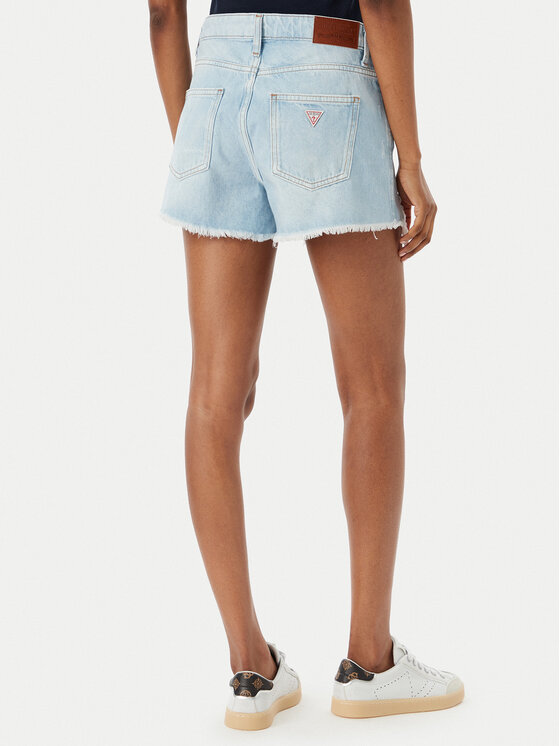 Guess Jeans Guess Jeans Džínsové šortky W6GDZ8 D6364 Modrá Regular Fit
