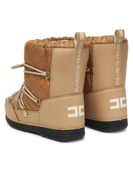 Elisabetta Franchi Elisabetta Franchi Μπότες Χιονιού F4A6-E0457-1860 D Μπεζ