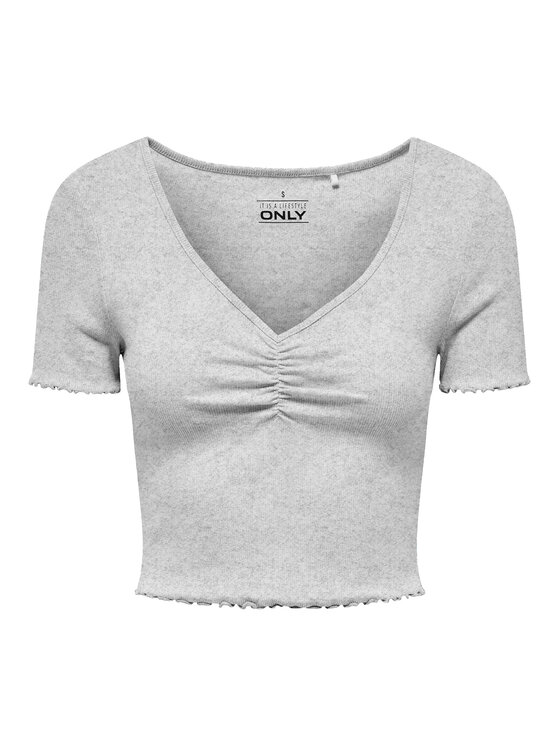 ONLY ONLY T-Shirt Betty 15311919 Šedá Regular Fit