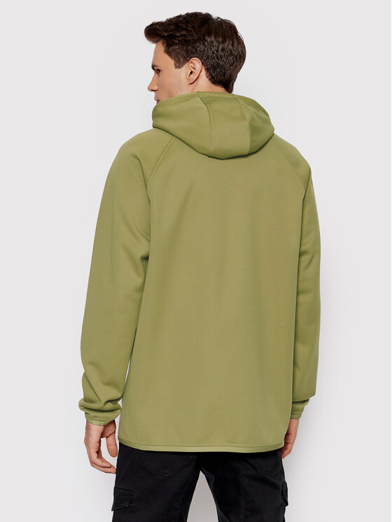 Burton Felpa tecnica Crown 22024100300 Verde Regular Fit Modivo