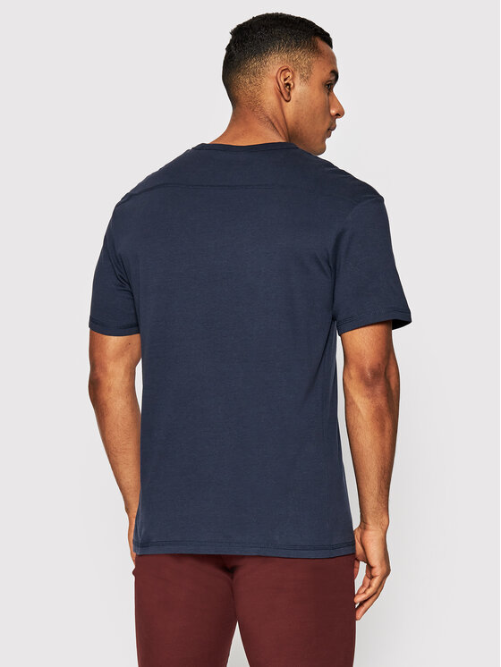 T-shirt Classic 12193490 Blu scuro Relaxed Fit