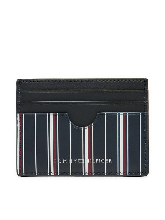 Tommy Hilfiger Tommy Hilfiger Sada pouzdro na karty a klíčenka Th Corp Cc AM0AM12793 Tmavomodrá