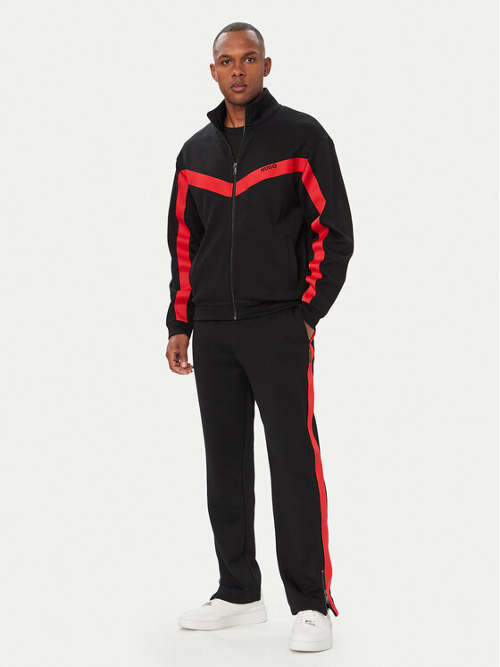 HUGO HUGO Jopa Darti 50549418 Črna Relaxed Fit