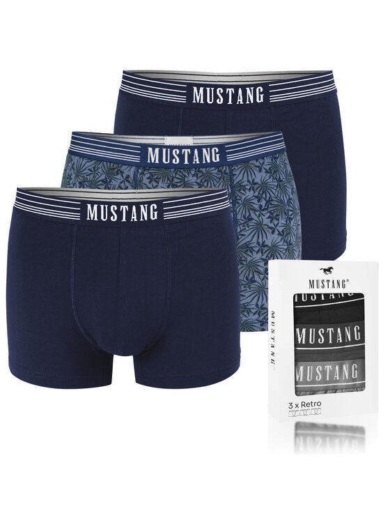 Mustang Mustang Bokserki 4156 Niebieski