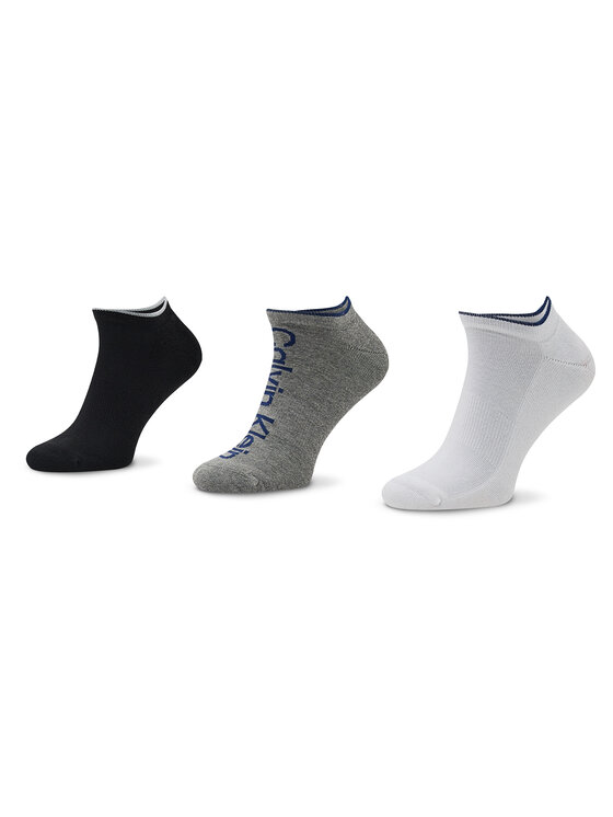 Комплект 3 чифта къси чорапи мъжки Calvin Klein
