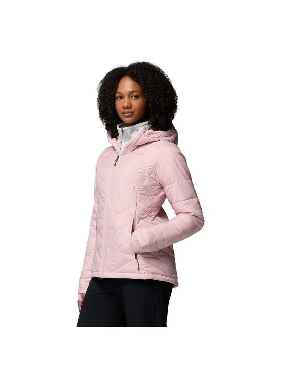 Columbia Columbia Kurtka zimowa Heavenly Hooded Jacket 1738151620 Różowy Regular Fit