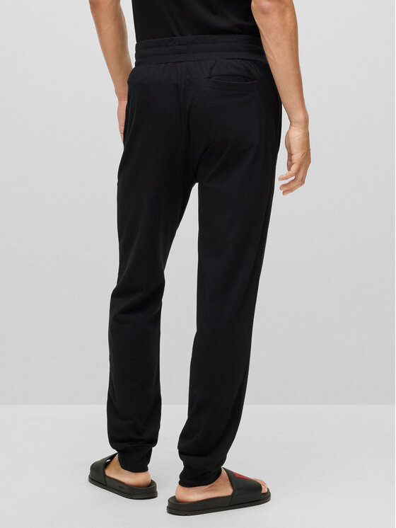 HUGO Hugo Pyjamahose Labelled 50478929 Schwarz Regular Fit