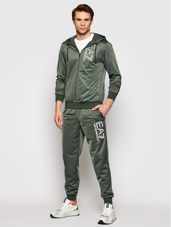 EA7 Emporio Armani Survêtement 3KPV58 PJ08Z 1862 Vert Regular Fit •  Modivo.fr