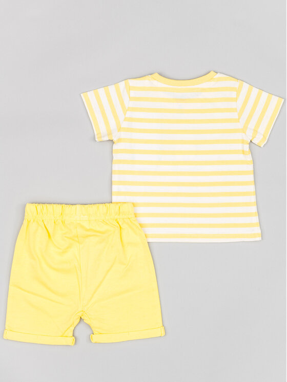 Zippy Zippy Набір футболка та шорти Myszka Miki ZNBAP0602 23008 Жовтий Regular Fit