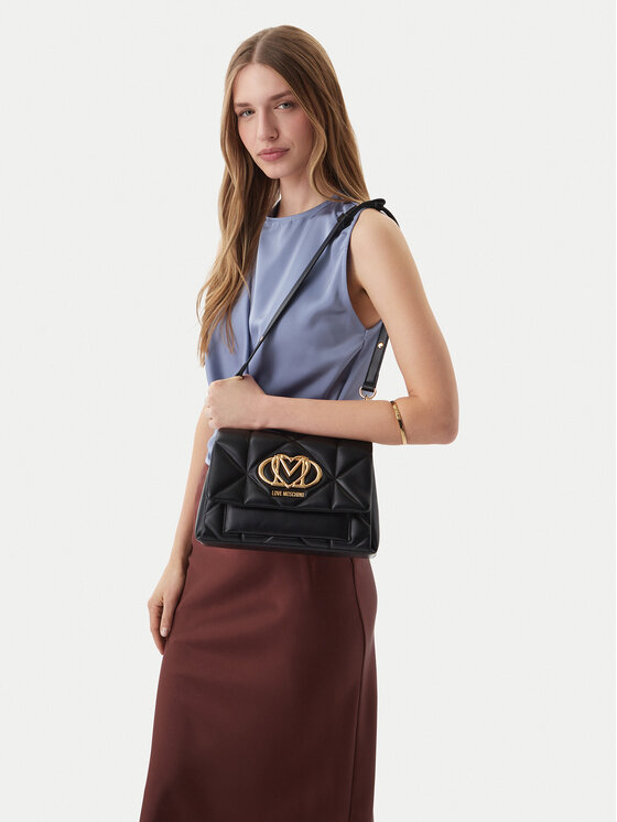 LOVE MOSCHINO Geantă JC4259PP0OLC0000 Negru