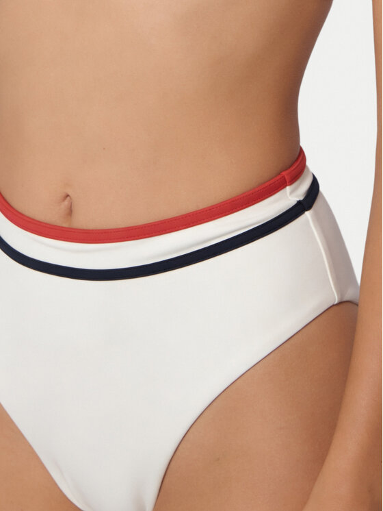 Tommy Hilfiger Tommy Hilfiger Bikini partea de jos UW0UW06376 Écru