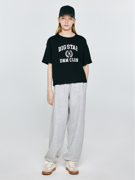 BIG STAR BIG STAR T-Shirt MINKA Czarny Comfort Fit