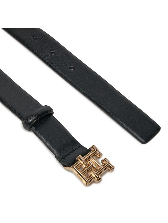 Tommy Hilfiger Tommy Hilfiger Moteriškas Diržas Th Logo Bombe 2.5 AW0AW16028 Juoda