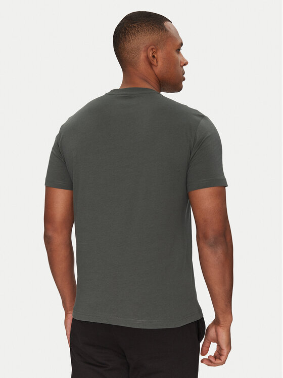 EA7 Emporio Armani EA7 Emporio Armani T-krekls 7M000224 AF10375 U8109 Pelēks Regular Fit