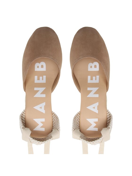 Manebi Manebi Espadrilės Wedge Espadrilles W 1.9 WV Ruda