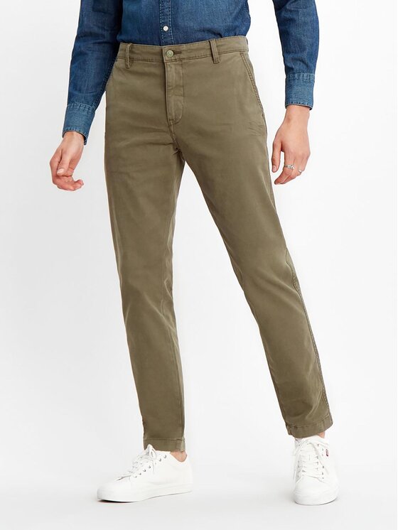 Levi's® Levi's® Chino kalhoty XX Chino 17196-0001 Zelená Straight Fit