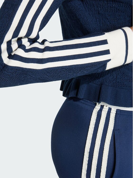 adidas adidas Bluza 167799 Niebieski jasny Slim Fit