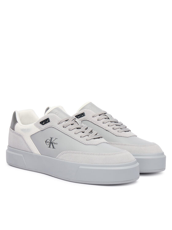 Calvin Klein Calvin Klein Αθλητικά Prime Cupsole Laceup Lth-Su Ml HM0HM02449 Γκρι