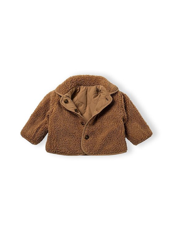 minoti minoti Kurtka zimowa 31BABYCOAT5 Brązowy jasny Regular Fit