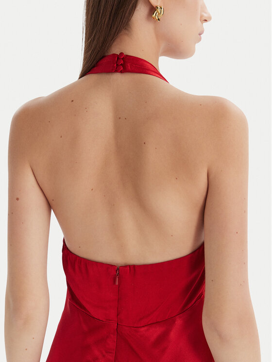 Bardot Bardot Официална рокля Magdalene 60125DB Червен Regular Fit