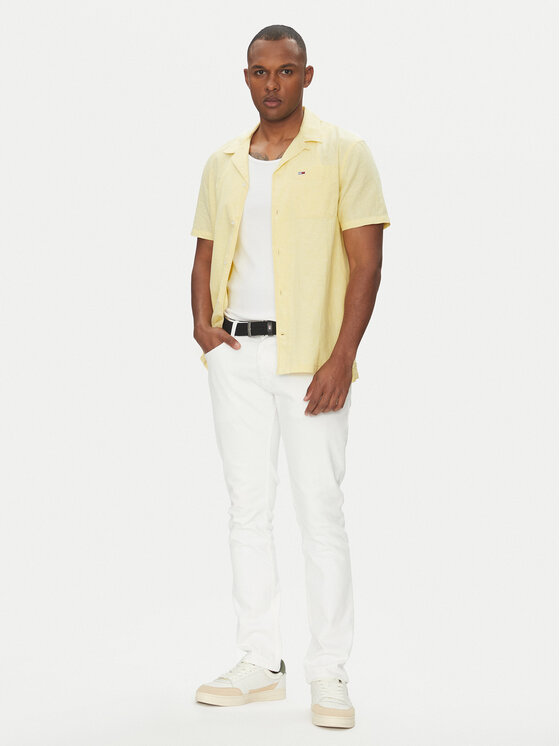 Tommy Jeans Tommy Jeans Camicia DM0DM20895 Giallo Regular Fit