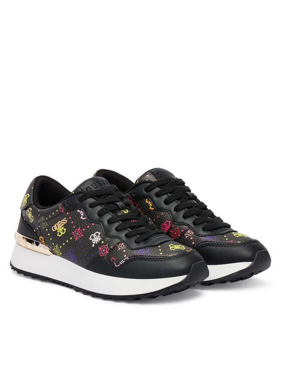 Guess Guess Sneakersy FLPVN4 FAL12 Černá