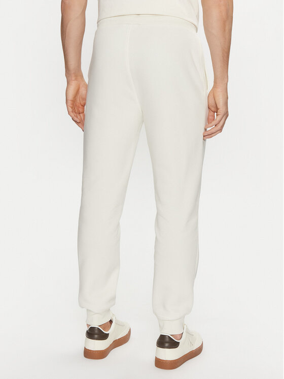 Calvin Klein Jeans Calvin Klein Jeans Melegítő alsó Monologo Hwk Pant J30J325658 Ekru Regular Fit
