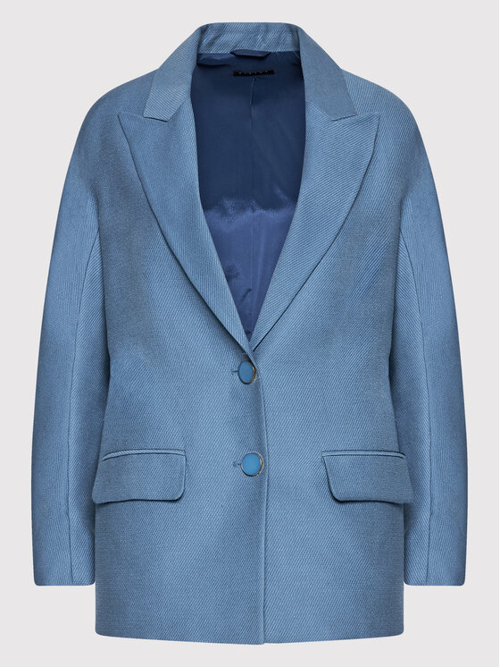Sisley Sisley Zakó 266SLW006 Kék Regular Fit