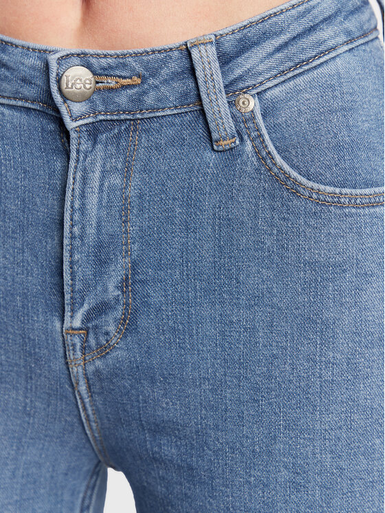 Lee Lee Džinsi Ivy L32EFAMR 112320158 Zils Super Skinny Fit