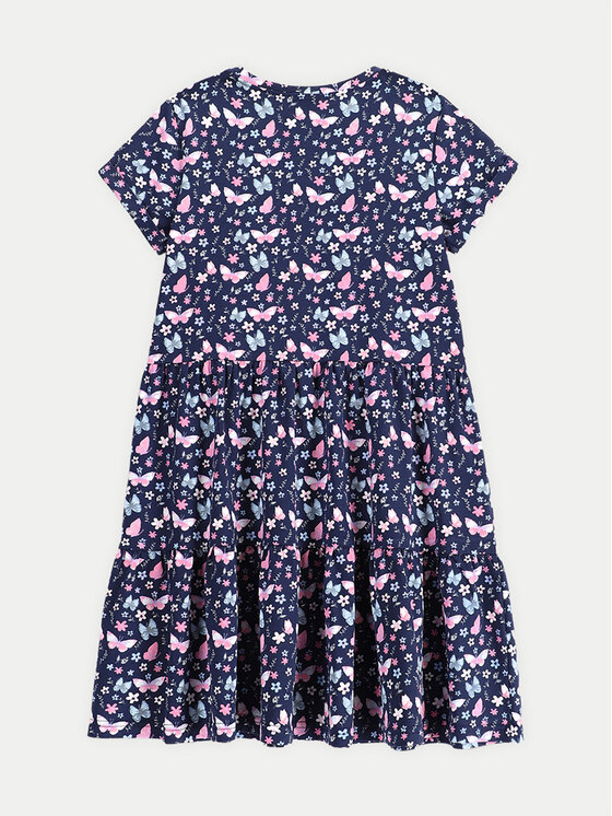 Coccodrillo Coccodrillo Strickkleid WC5129202VGA Dunkelblau Regular Fit