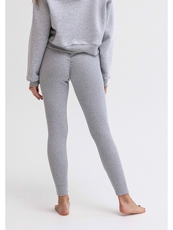 DKaren Sport DKaren Sport Legginsy DK-K-B13 Szary Classic Fit