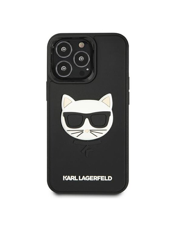 KARL LAGERFELD KARL LAGERFELD Etui na telefon iPhone 13 Pro Czarny