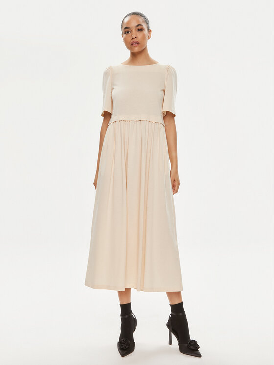 Weekend Max Mara Weekend Max Mara Vestito da giorno Snack 2415621062 Beige Relaxed Fit