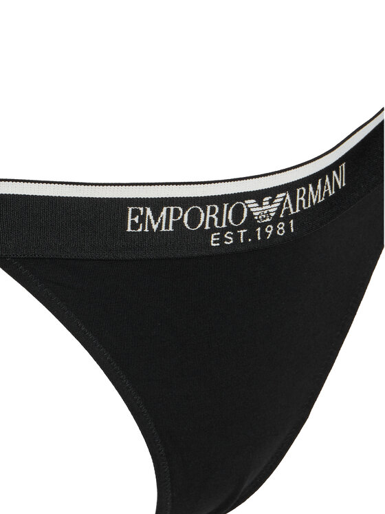 Emporio Armani Underwear Emporio Armani Underwear Komplet stringów EW000405 AF27298 UC001 Czarny