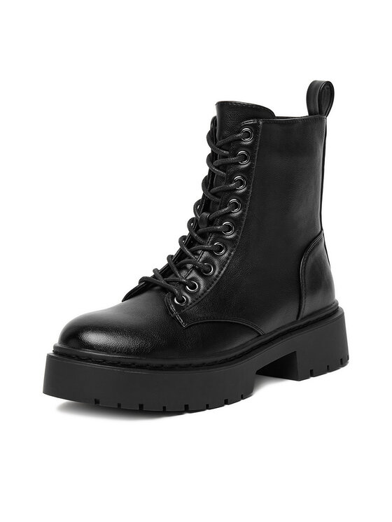 DeeZee DeeZee Μποτίνια CEO-HY2507-2A Μαύρο