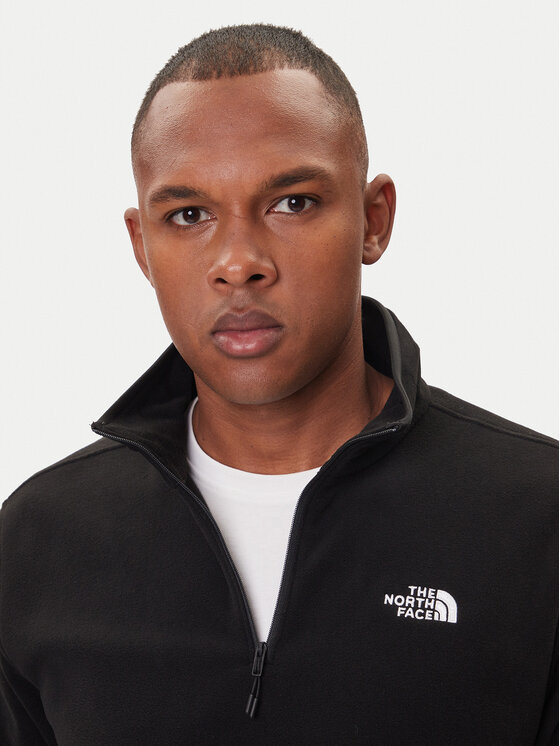 The North Face The North Face Fleecejacke Glacier NF0A8D0Q Schwarz Regular Fit